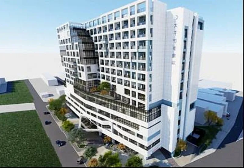 大千竹南醫院外觀設計圖。大千醫療社團法人提供