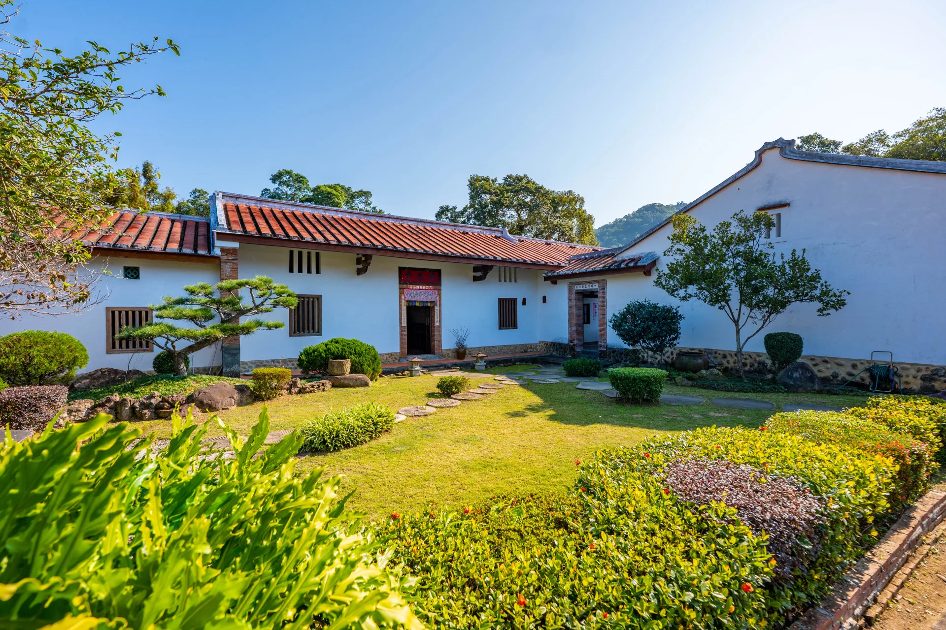 大溪林宅梅鶴山莊。桃園市政府提供