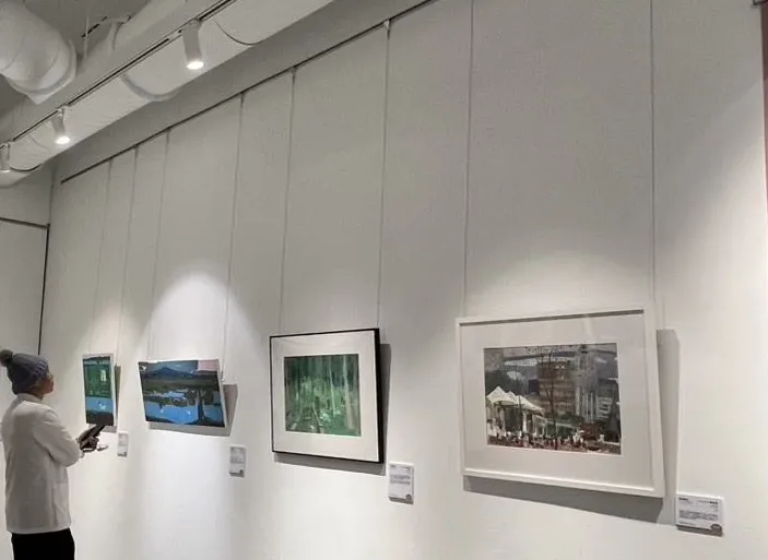 「明日之所」即日起至2月22日，於新竹縣政府文化局美術館101-102展廳登場。新竹縣政府提供