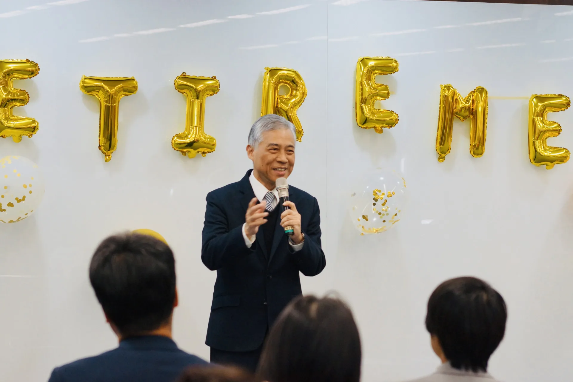 客委會副主委范佐銘勉勵大家「客語要講、客家話要常用。」客委會提供