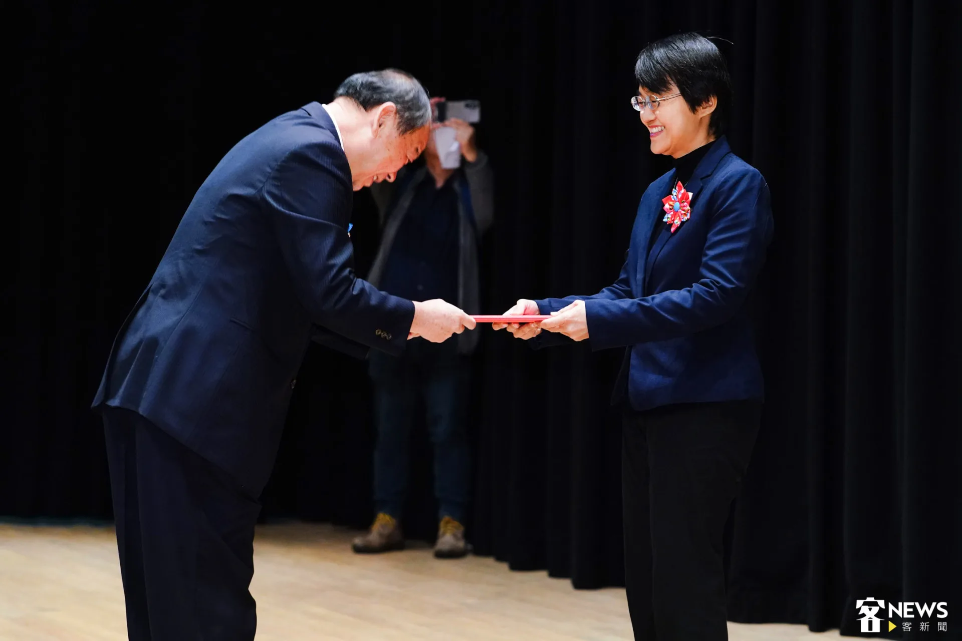 古秀妃給予新任主任謝勝信高度肯定。朱愷元攝