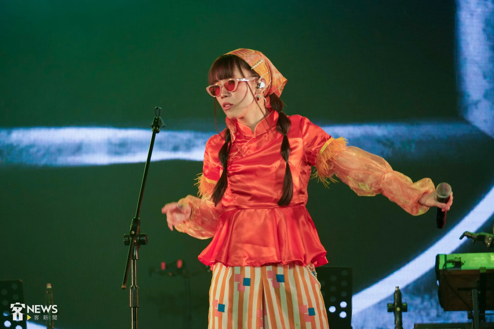 來自馬來西亞的Anna莊啟馨獲得創作組第二名佳績。李台源攝