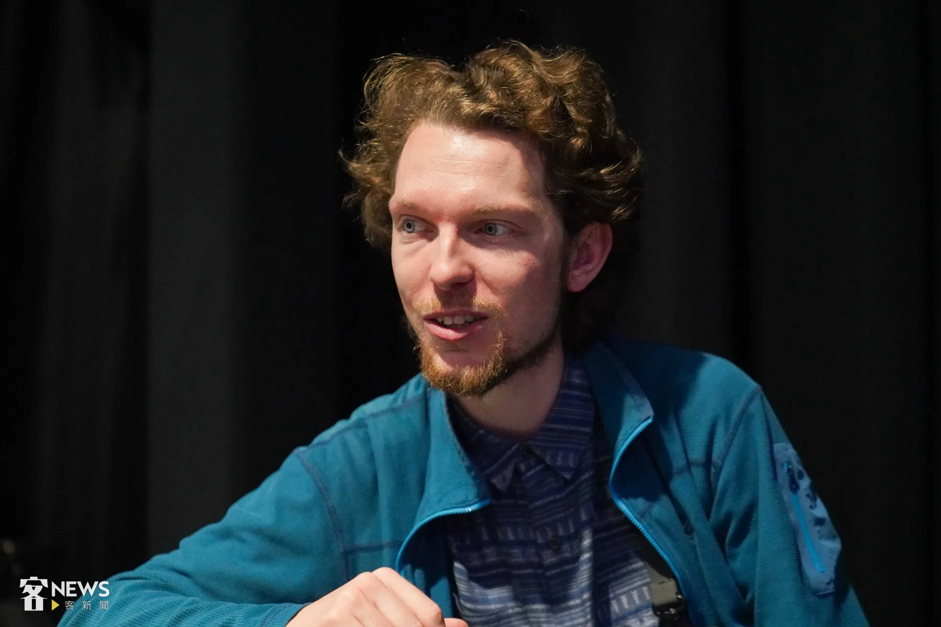 來自荷蘭的研究生富盛敦。李台源攝