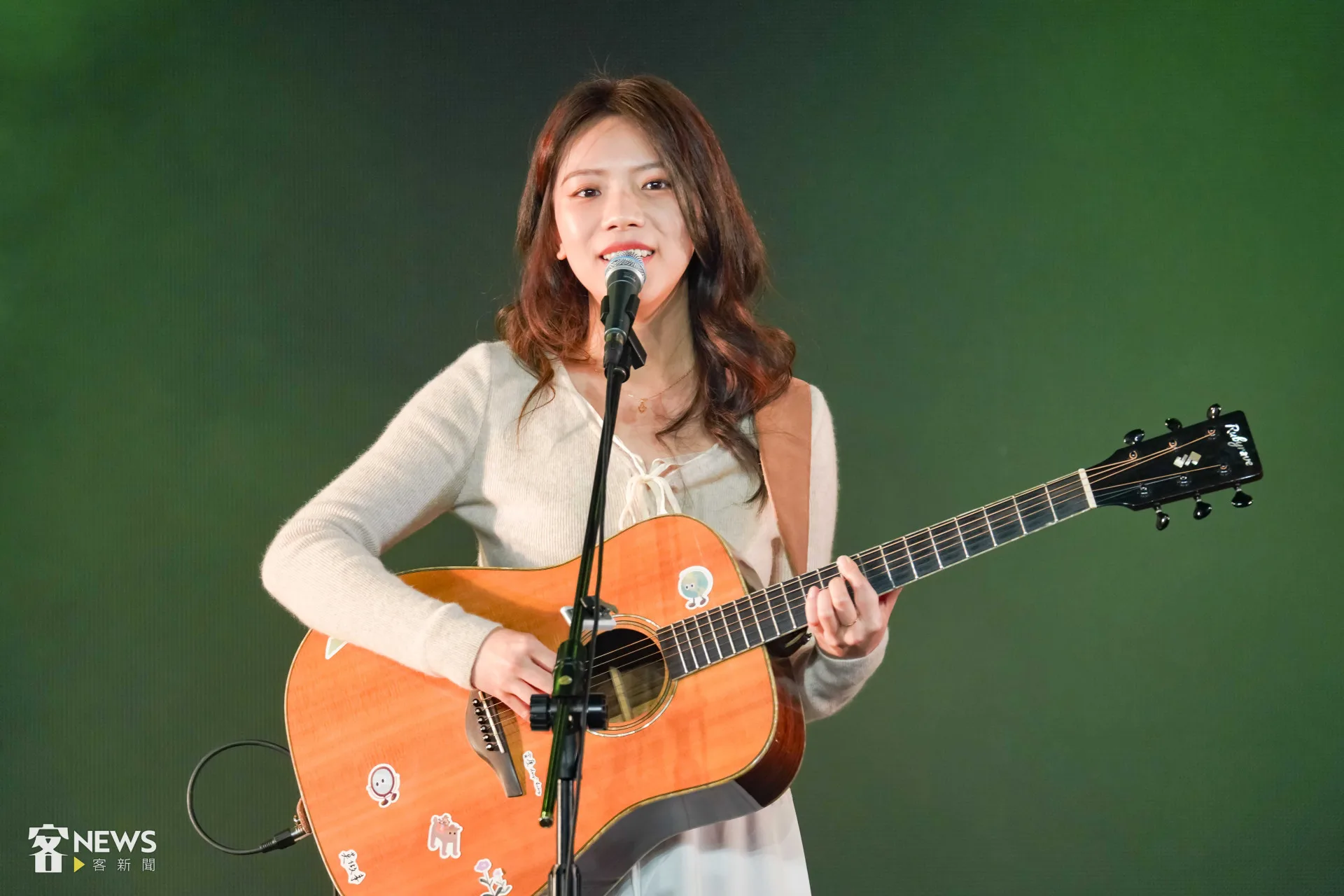 金曲歌后柔米擔任表演嘉賓。李台源攝