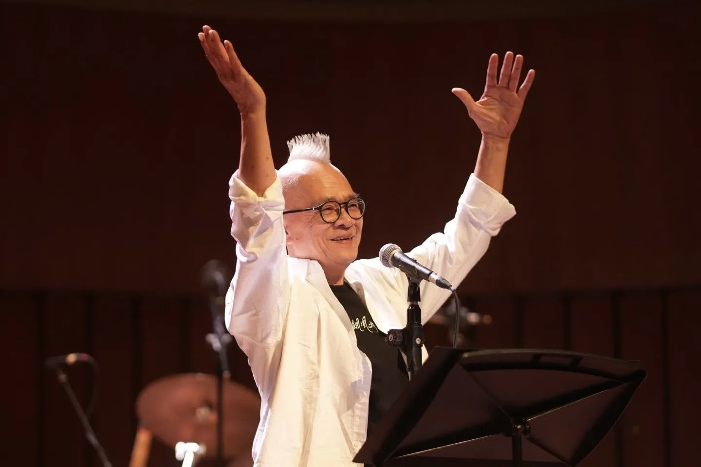 客家吟遊詩人陳永淘。陳永淘提供