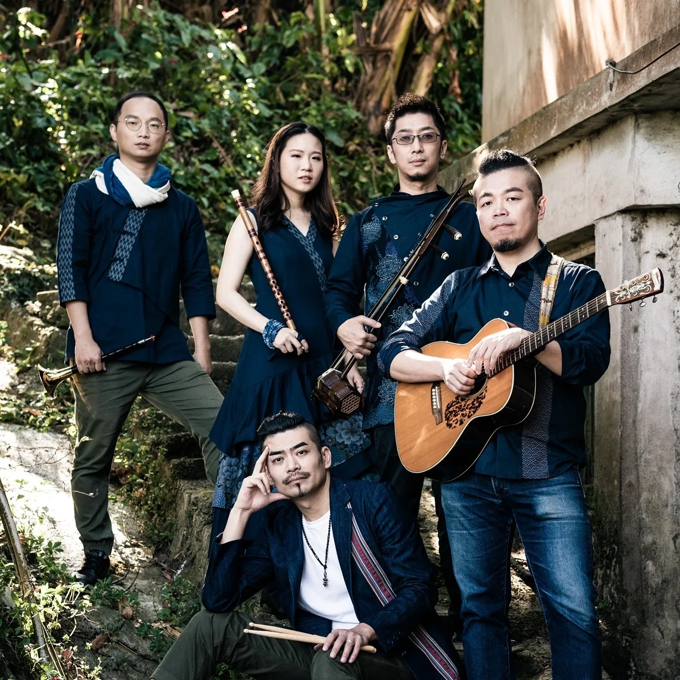 劉阿昌與打幫你樂團將在2月7日「綻光30」演唱會與國寶大師賴仁政同台演出。劉阿昌與打幫你樂團提供