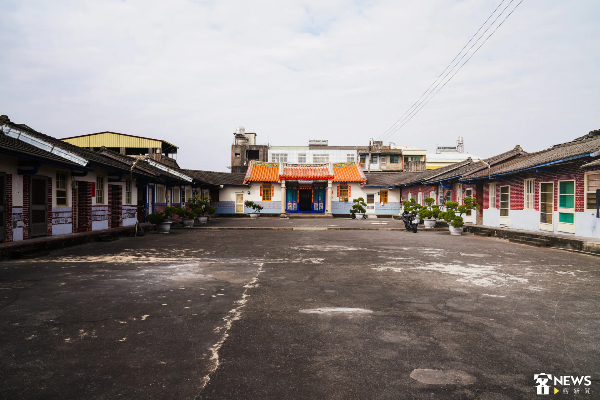 永靖龐大的詹氏族人所建設的伙房「雲川居」。朱愷元攝