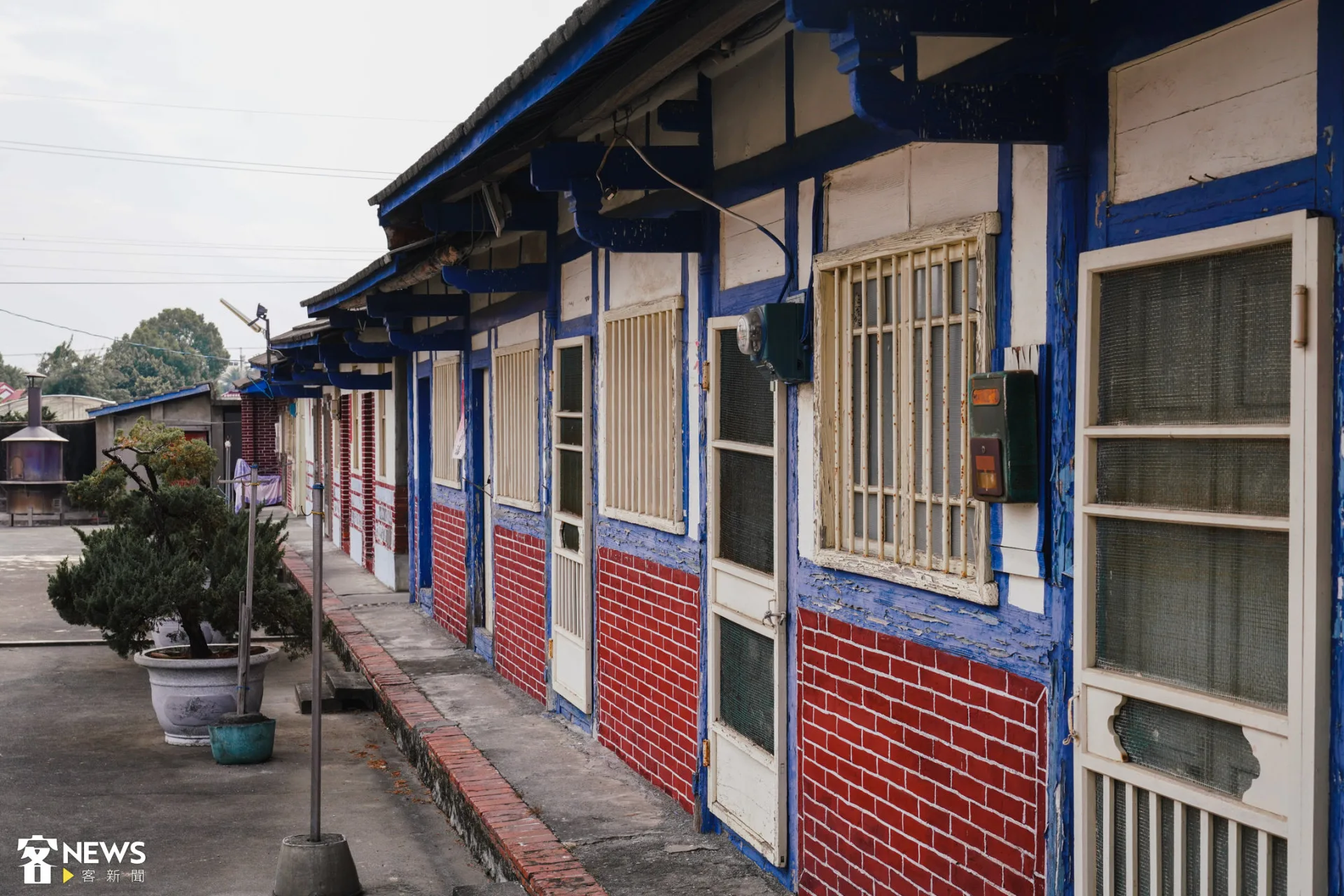 現在在地居民慢慢減少,但阿嬤分享以前這裡可是住了200多人有。朱愷元攝