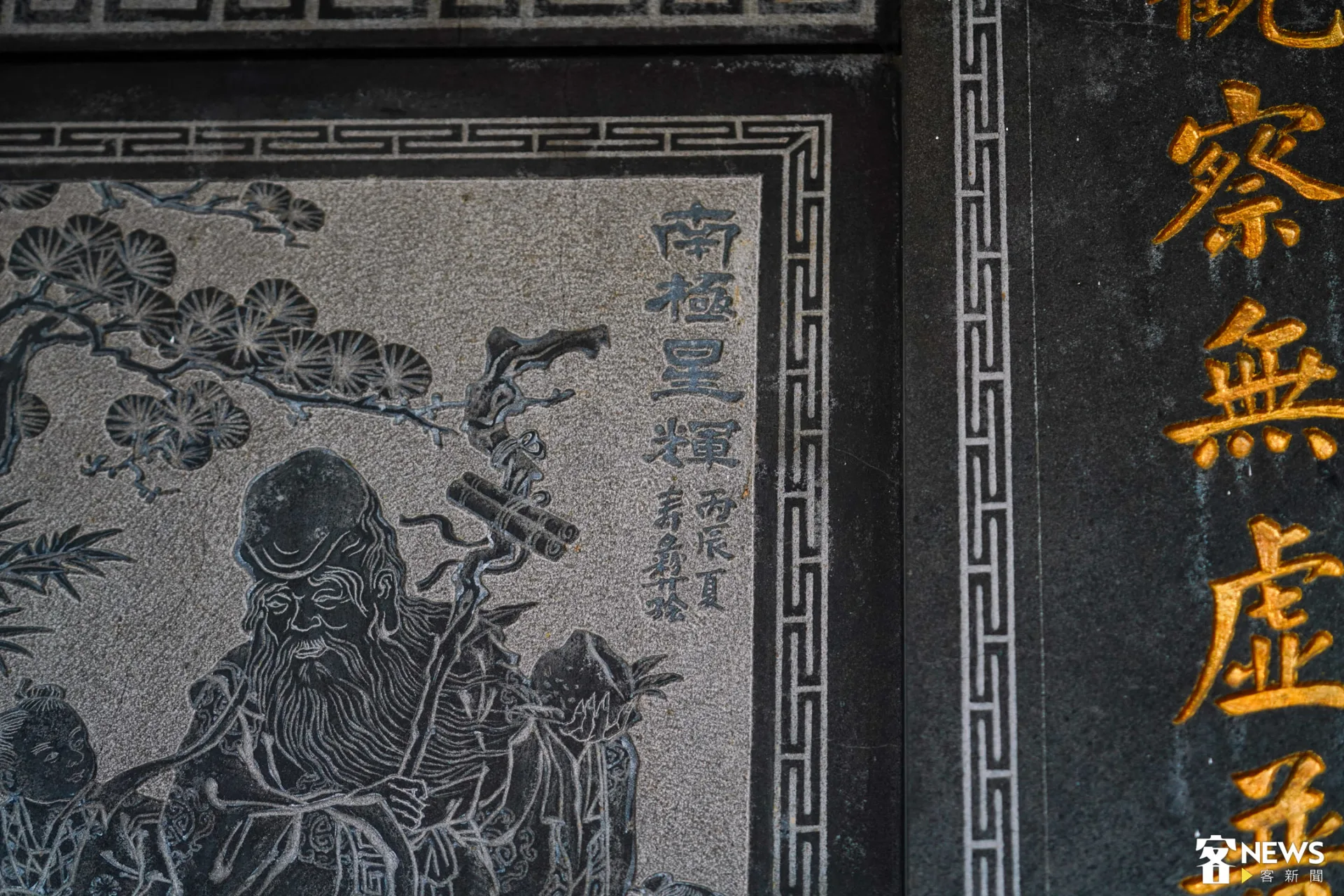 20出頭歲的褚峪誠分享許多有關「廣寧宮」的「秘密」。朱愷元攝