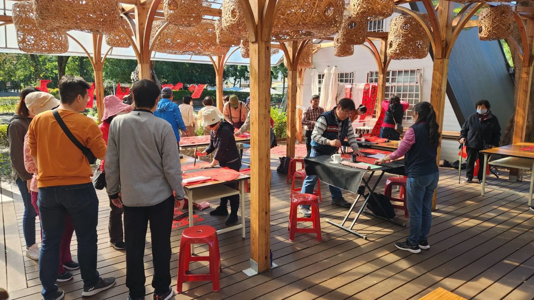 東勢林業文化園區，走春小旅行。林保署台中分署提供