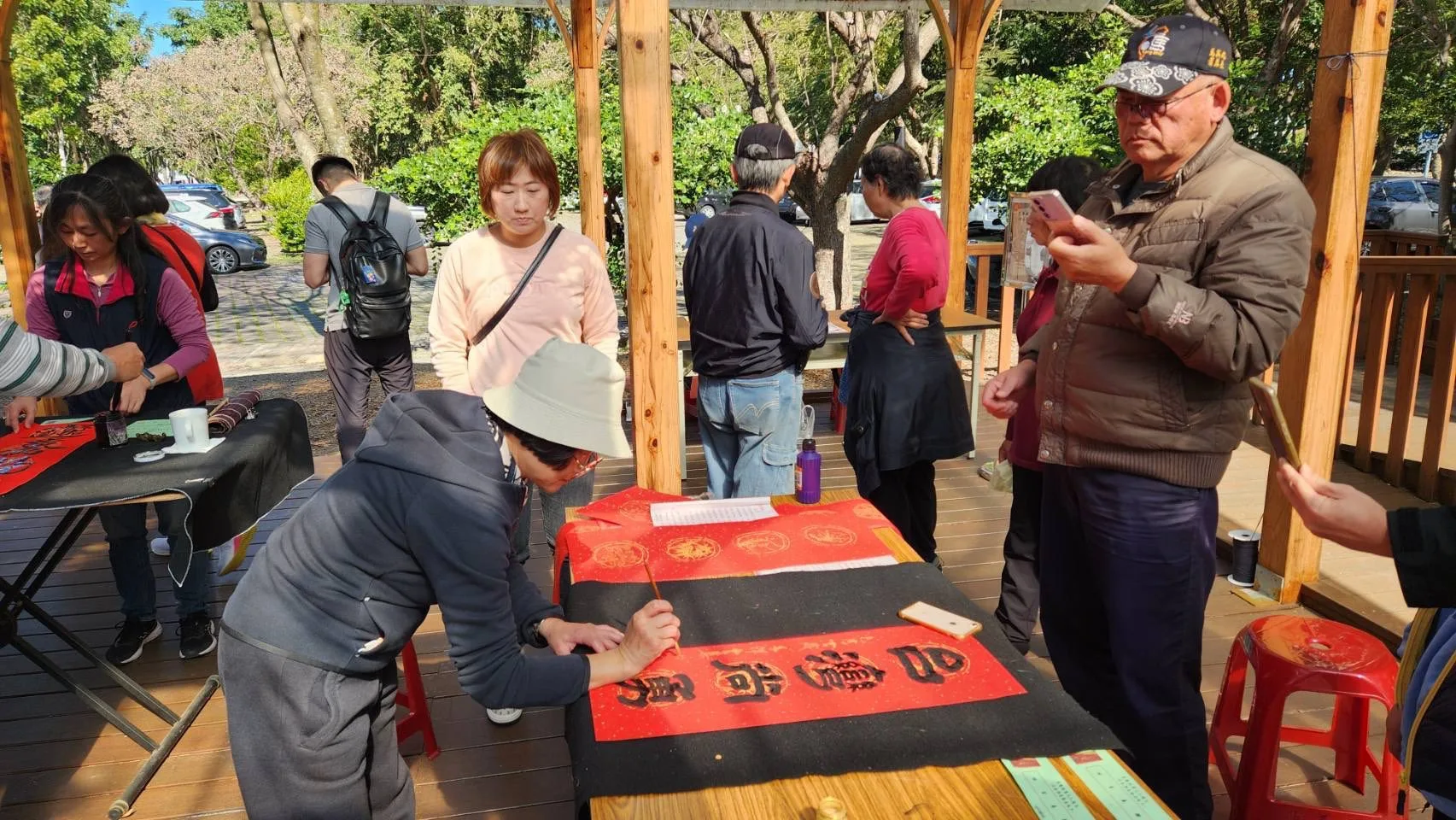 東勢林業文化園區，走春小旅行。林保署台中分署提供