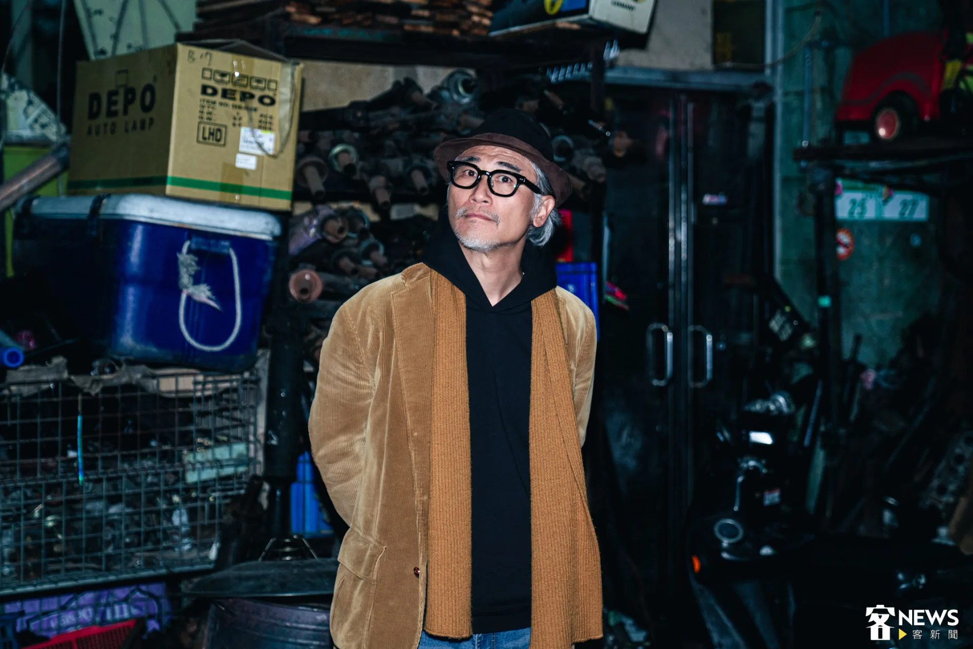 高翊峰的作品中常帶有反烏托邦色彩。朱愷元攝