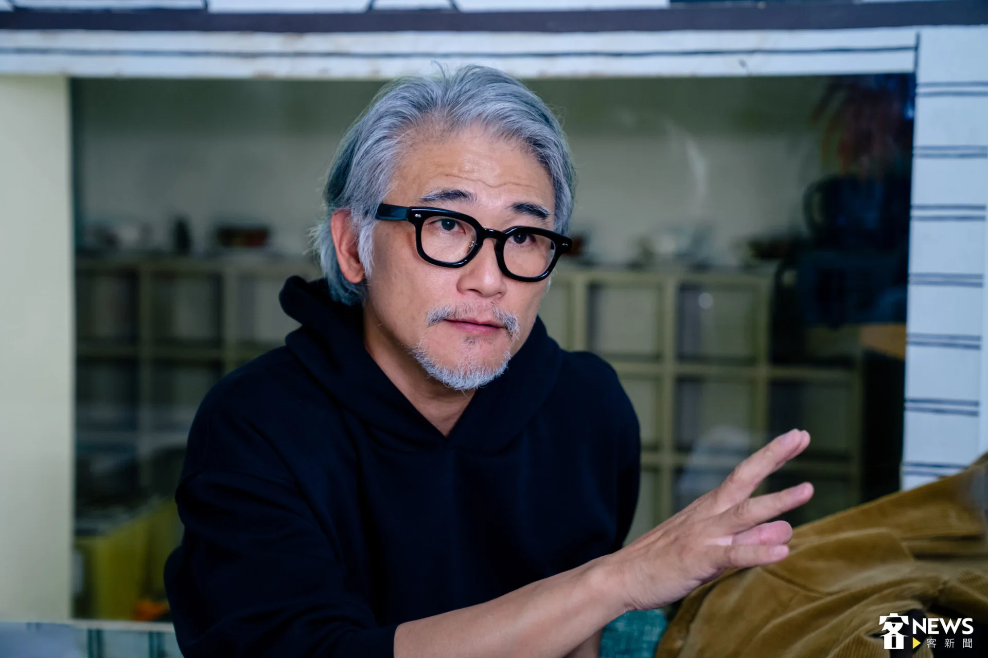 高翊峰遺憾自剖,認為自己在客語傳承上也許是個「不夠努力的父親」,沒能給予孩子高濃度的客語環境。朱愷元攝