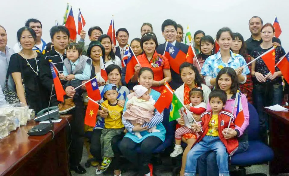 嫁來新竹客庄寶山鄉的外配，可以組成聯合國了，圖中是前鄉長范玉燕。范玉燕提供