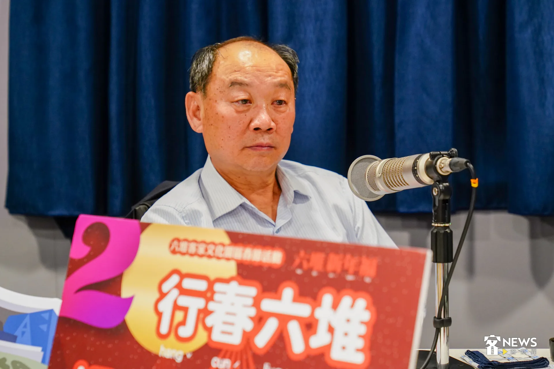 談及文化保存，謝勝信多次提到「村史書」的重要性。洪藝晅攝