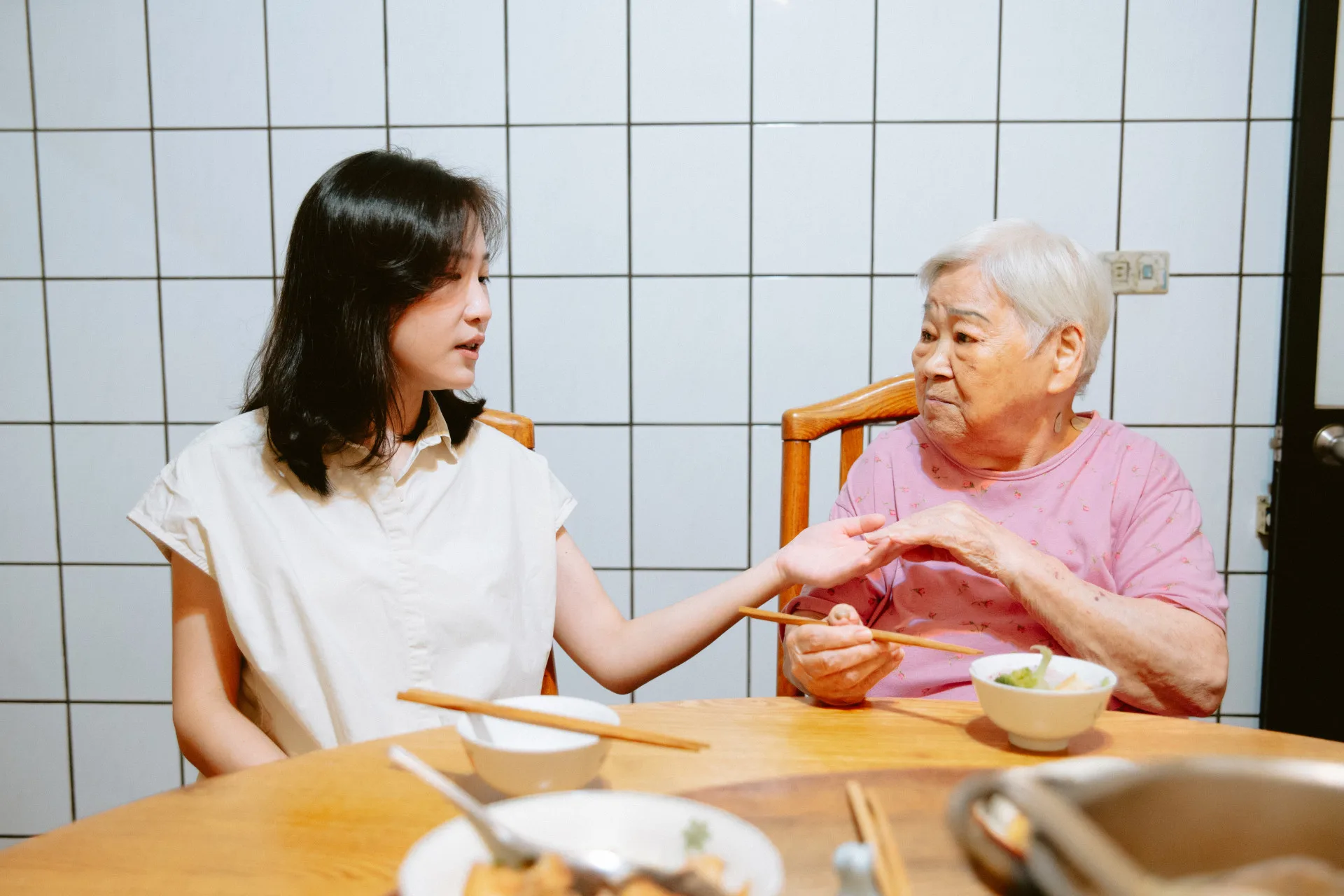 在范僑芯心裡,和阿婆的連結是不可割捨的。