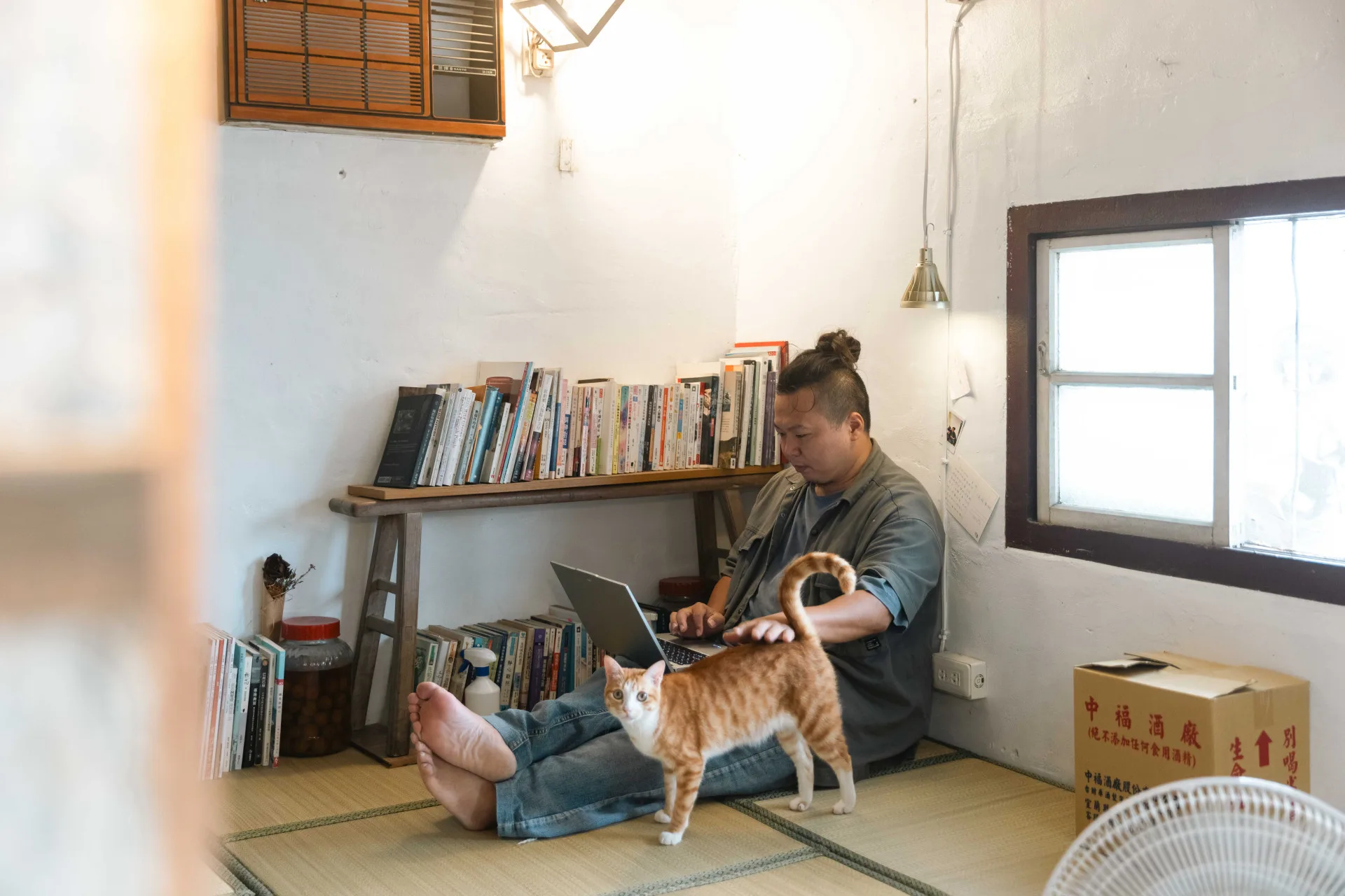 「移居實驗事」的成立，既是尋覓志同道合的夥伴，也是讓品牌能真正紮根的試金石。羅正傑攝