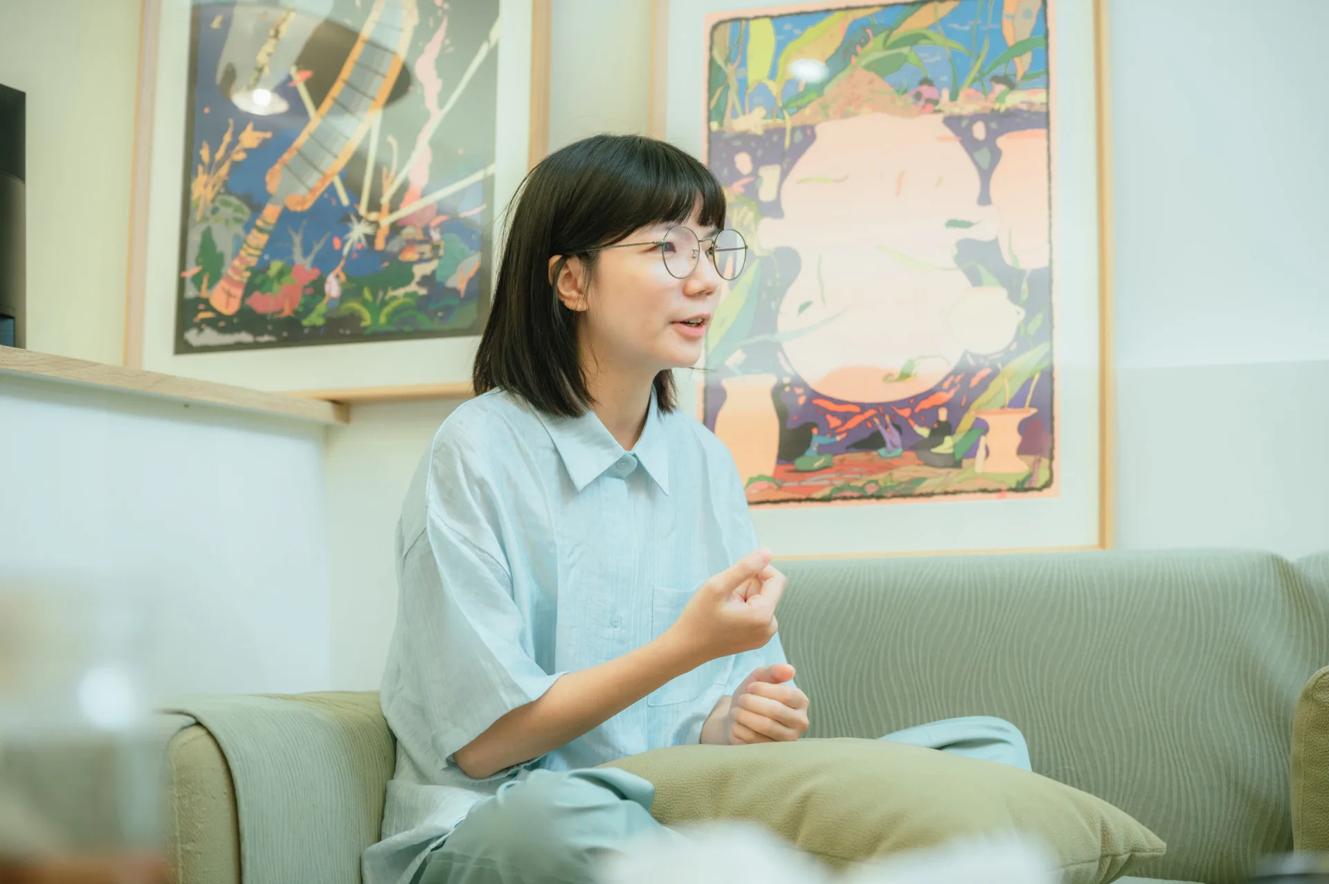 吳致怡成為落腳豐田的移居者，思考著如何將異鄉活成真正的家。