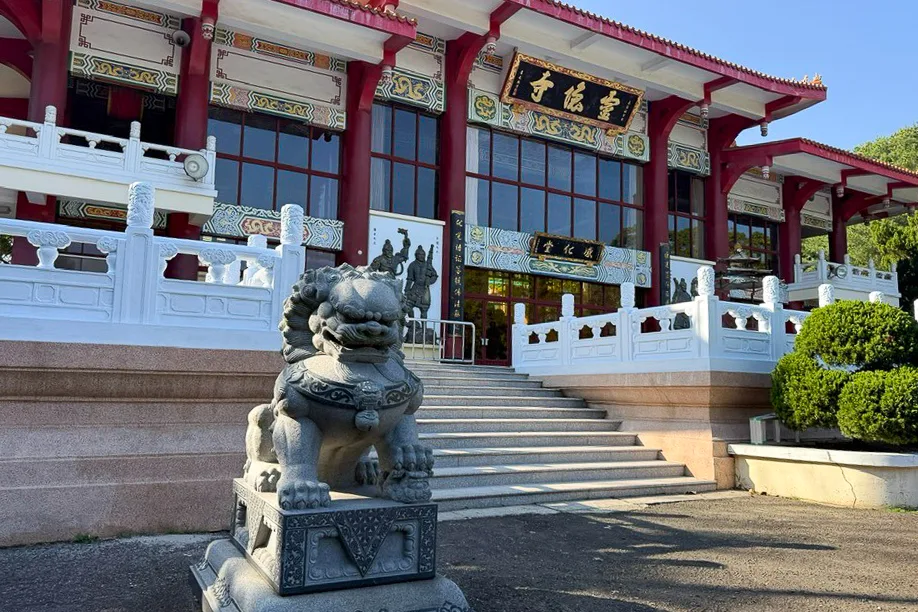 新竹靈隱寺。陳權欣攝