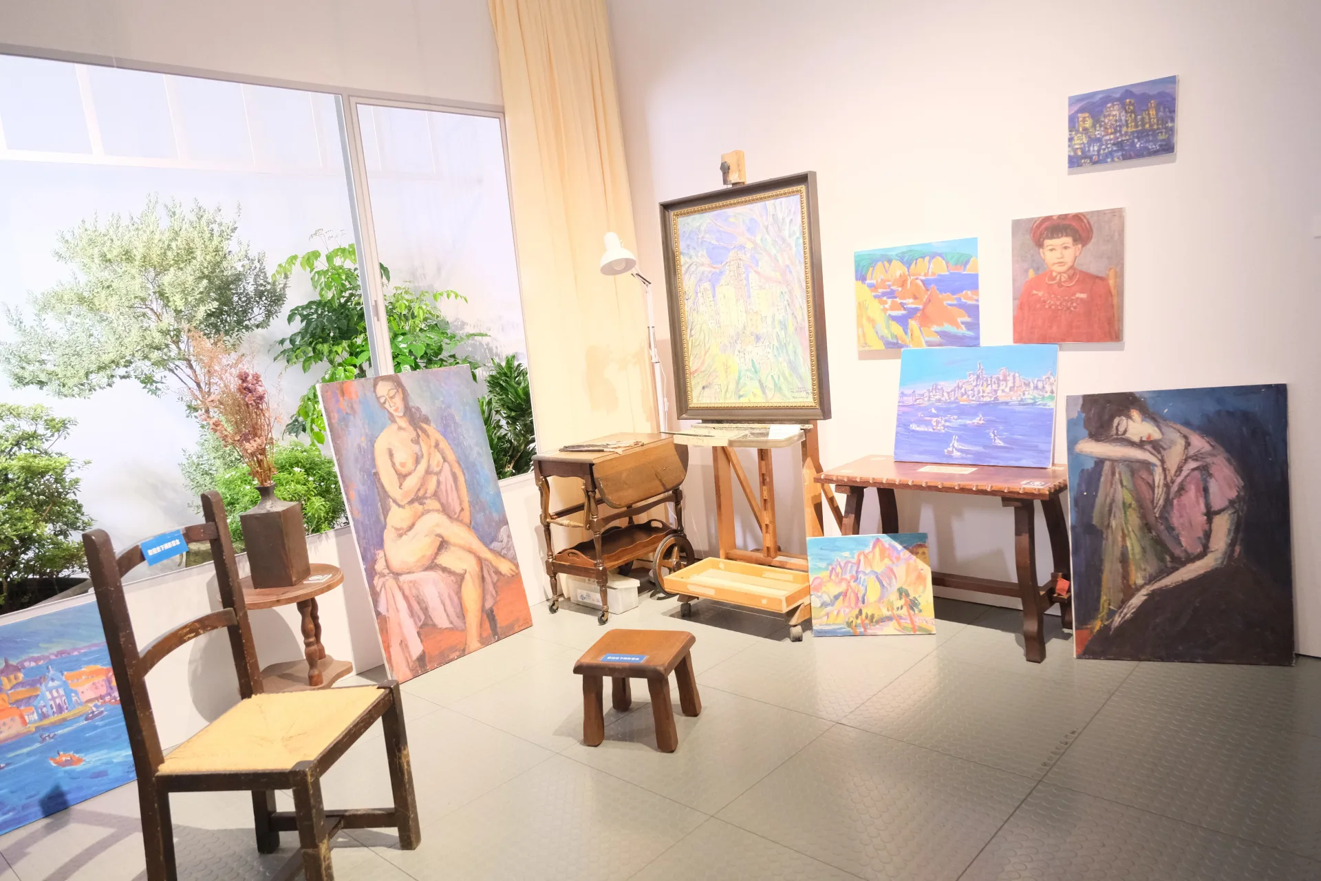 新埔畫家蔡蔭棠作品萬里返鄉　主題特展3月登場