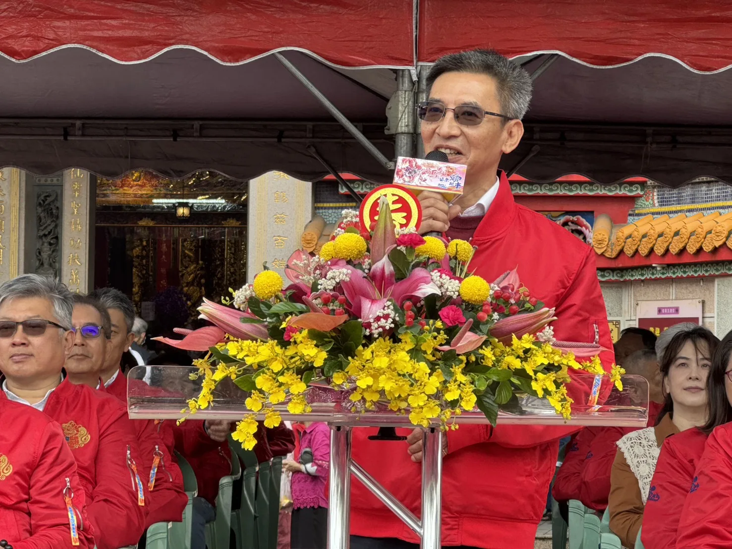 吳克能表示,「苗栗𪹚龍」每一個過程都表達了客家對神靈的崇敬與感謝。客家委員會提供