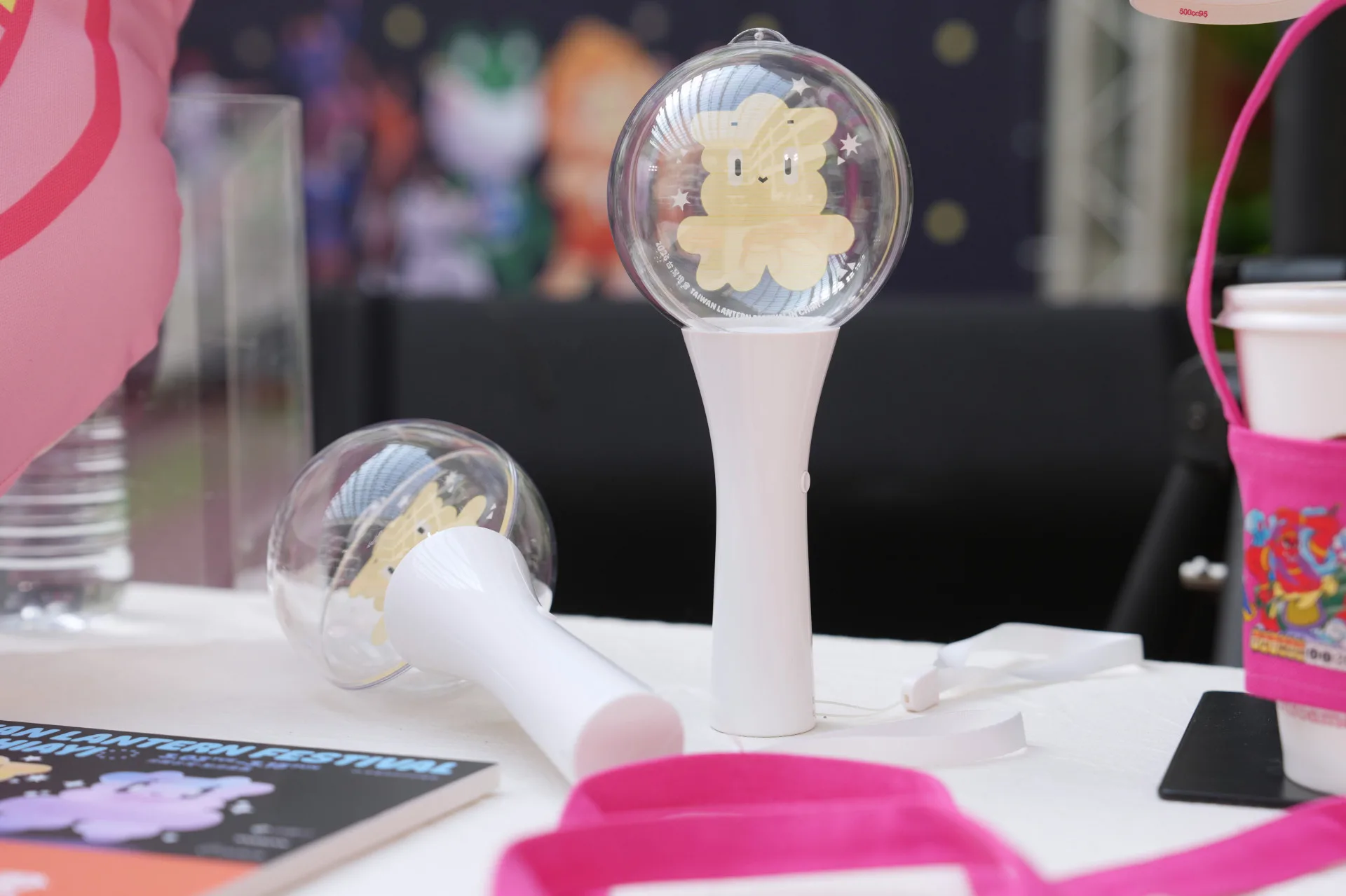 燈會睽違八年到嘉義，圖為嘉嘉君手燈。文總提供