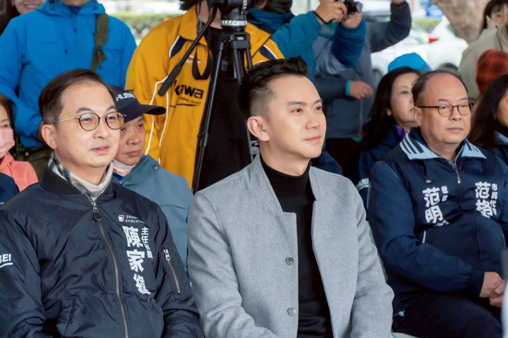 鄭朝方出身政治世家，父親鄭永金長期深耕地方。翻攝自鄭朝方臉書