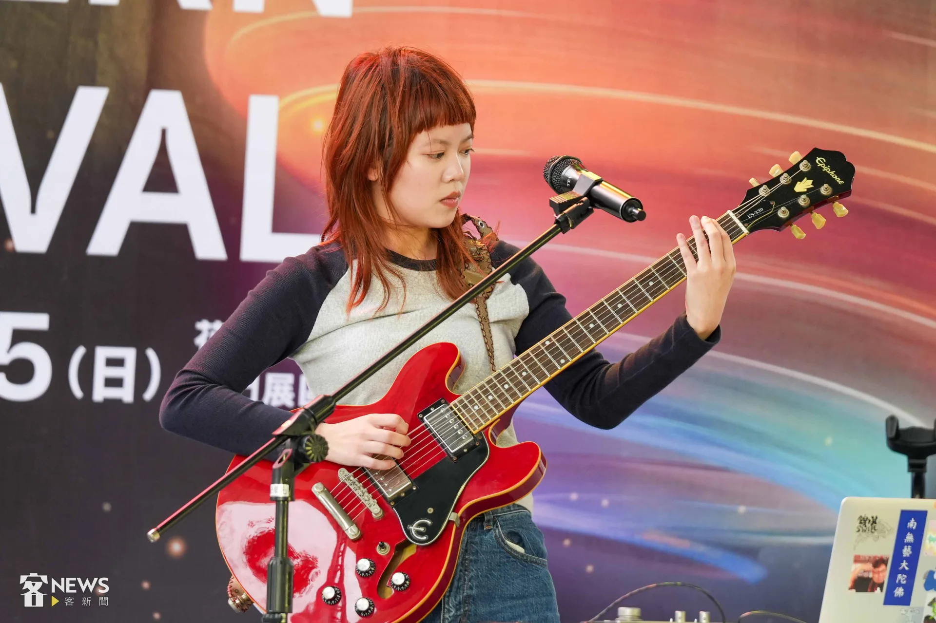 ANA認為，自己的音樂風格是都會區民眾喜歡的曲風，語言不會是音樂的阻礙。李台源攝