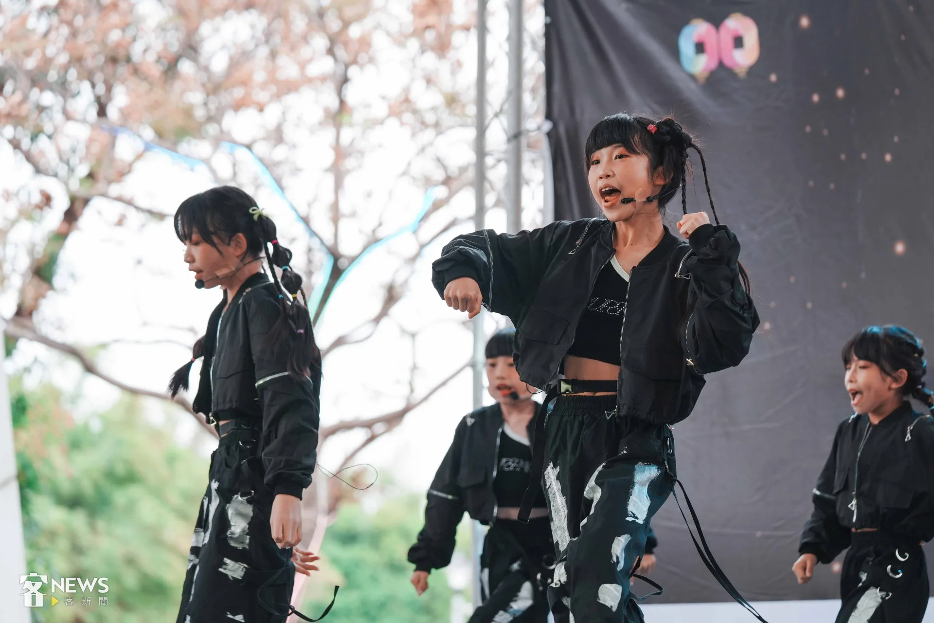 搖滾童謠成員只有國小，但唱跳實力非常驚人。李台源攝