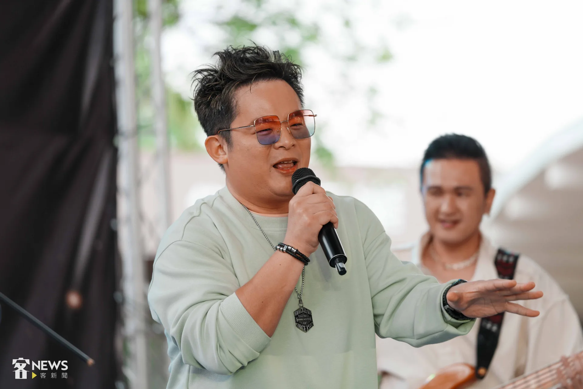 iColor邱廉欽說，最近她對人生有不同的體會，把這些感想透過新專輯與大家分享。李台源攝