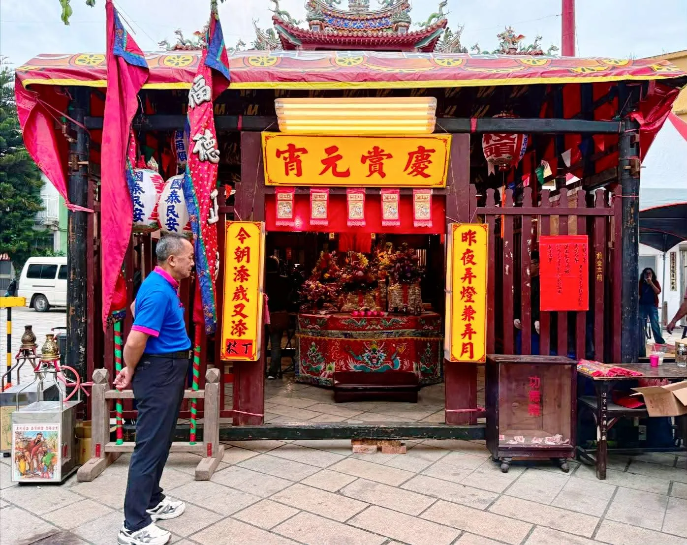 194片福州杉搭建的福廠。屏縣府文化處提供