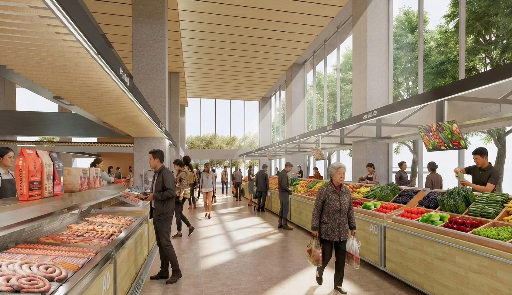 新明市場將「先建後拆」並結合社會住宅與多元公共服務，為桃園都市更新與公共空間活化立下重要里程碑。桃市府提供