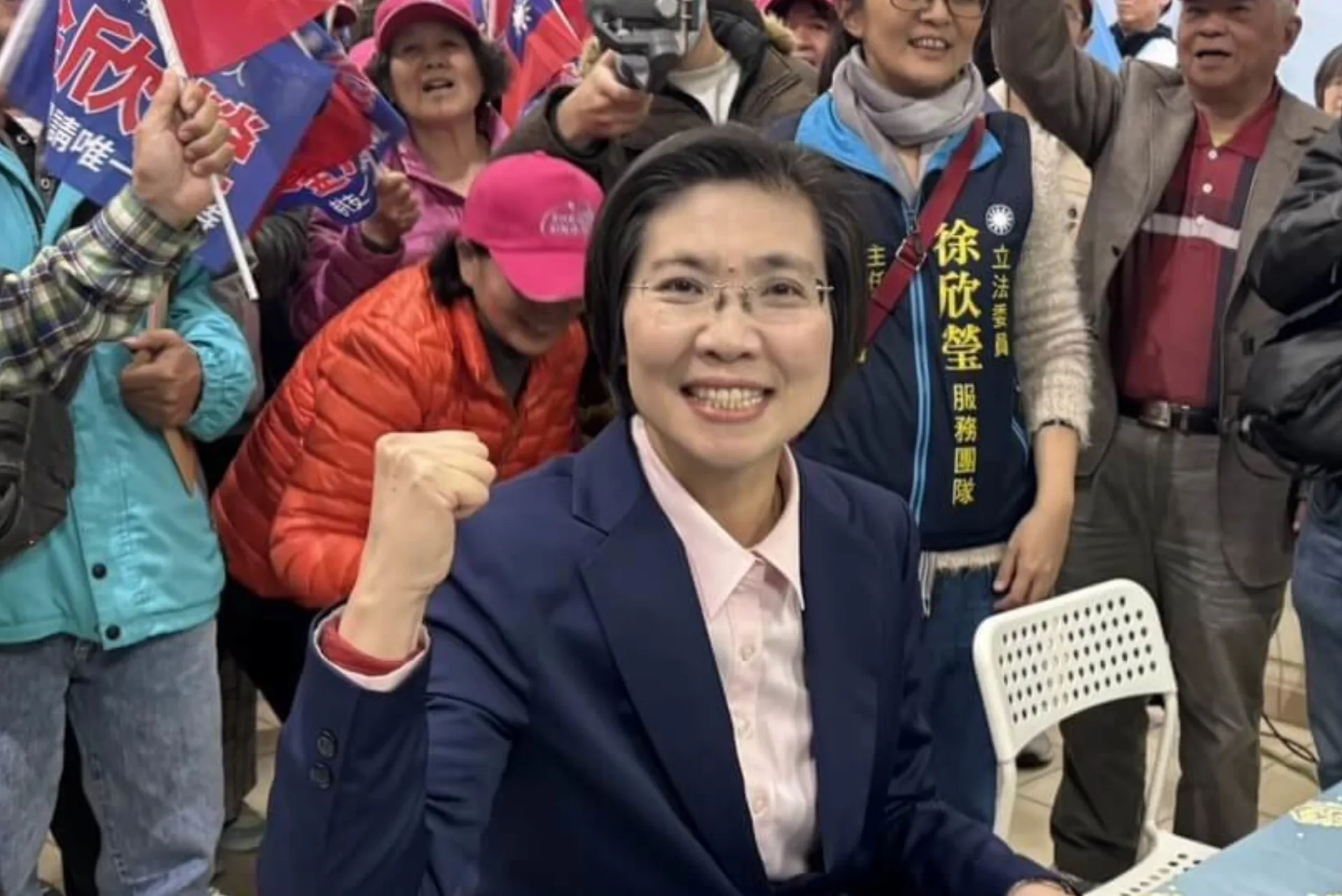 國民黨籍立委徐欣瑩爭取黨內提名，欲角逐新竹縣長寶座。中央社