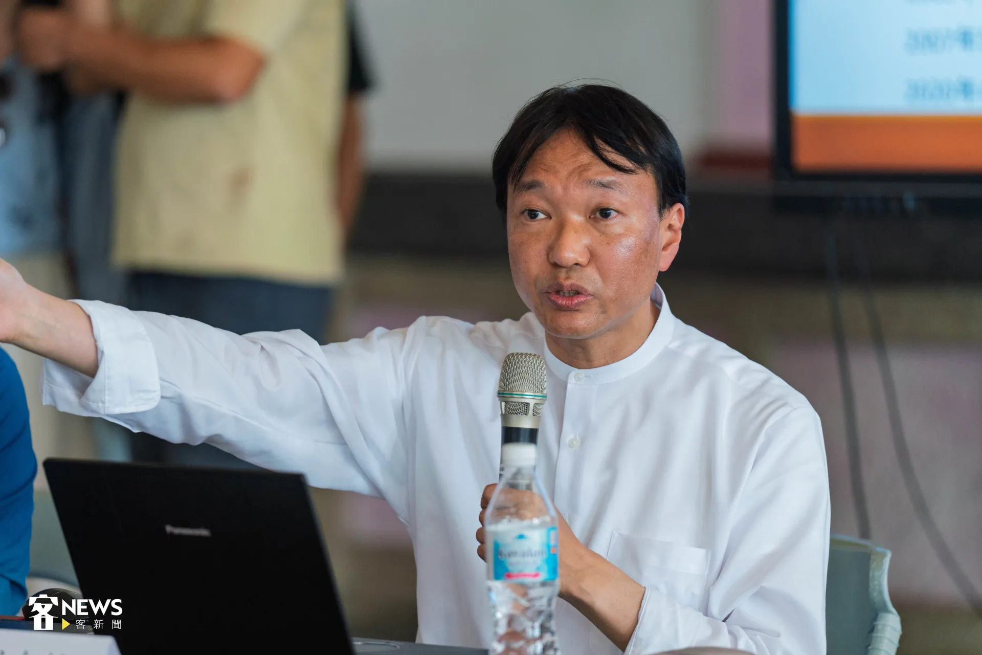 長崎大學多文化社會學部副教授河村有教。范修語攝