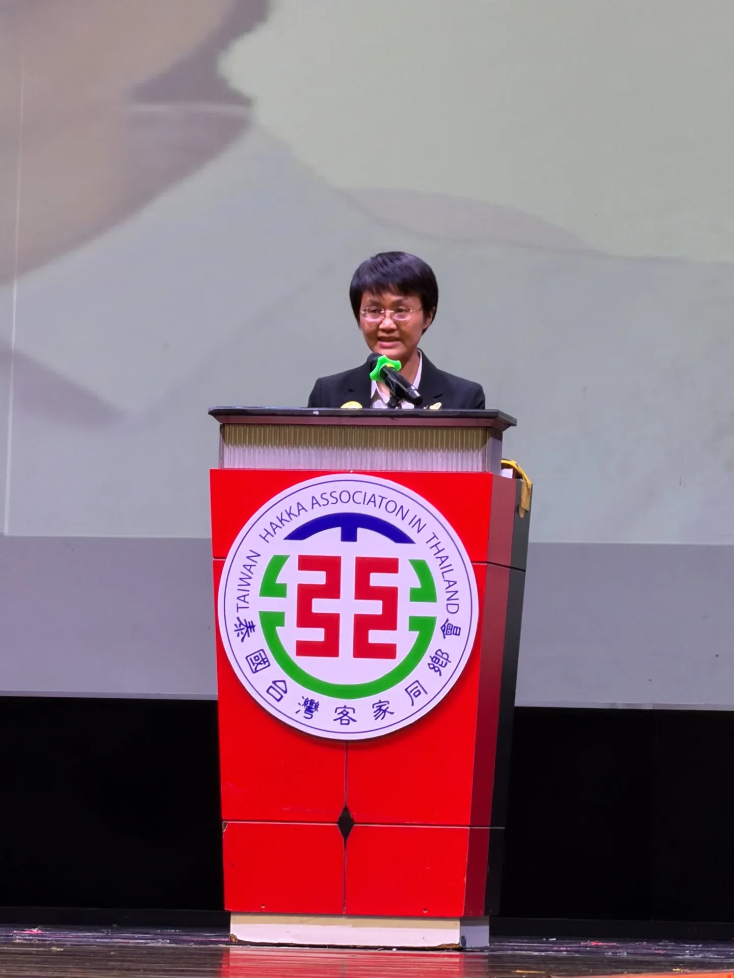 古秀妃出席泰國台灣客家同鄉會25週年慶。客家委員會提供