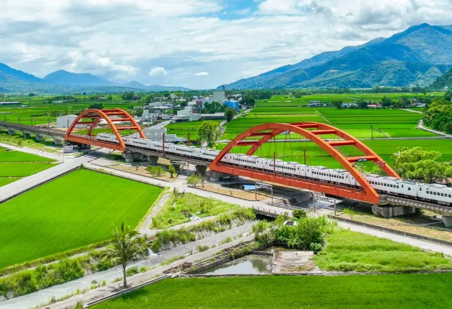 花蓮玉里客城鐵橋。客委會提供