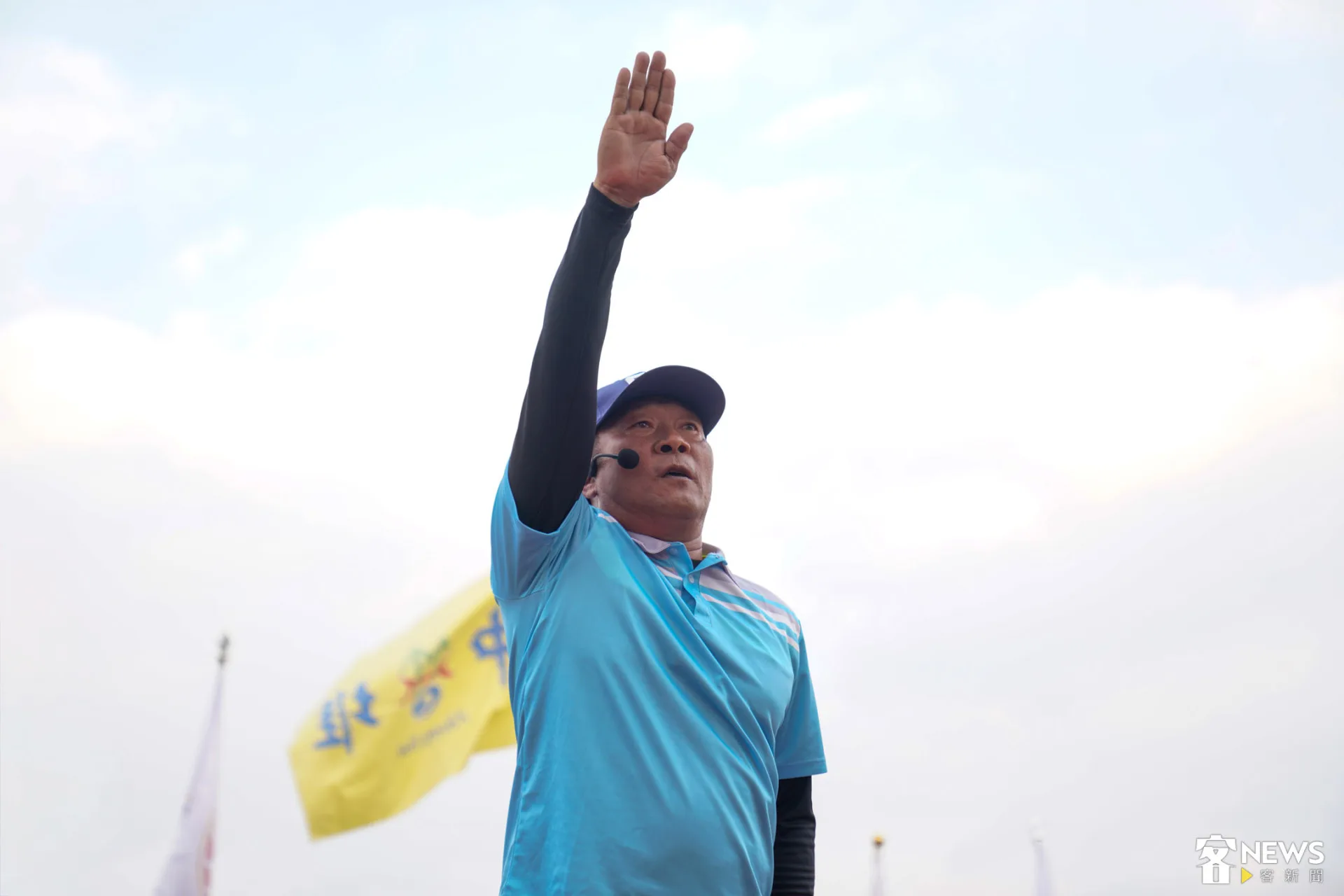 開幕典禮由裁判代表葉日展進行宣誓。朱愷元攝