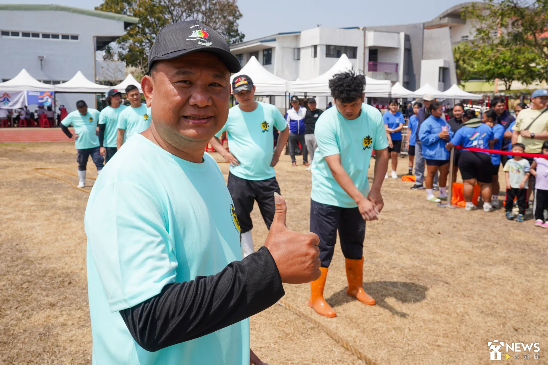 萬巒B隊教練潘嘉明笑說，他們好幾年沒參賽了，今年原本想再挑戰冠軍，不過有選手受傷，還是輸給了萬巒同鄉。朱愷元攝