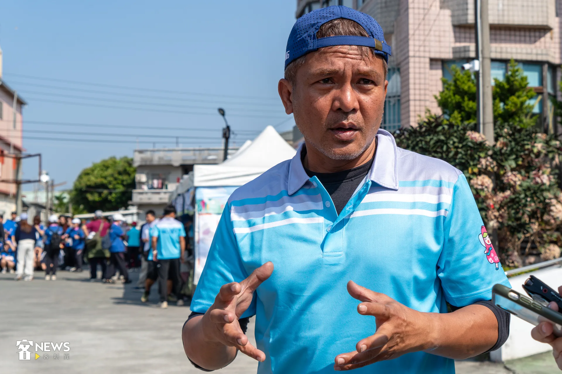 「每年報名人數越來越多。」負責客庄遊戰的總幹事秦浩青說,這是他第四年參與籌備。洪藝晅攝