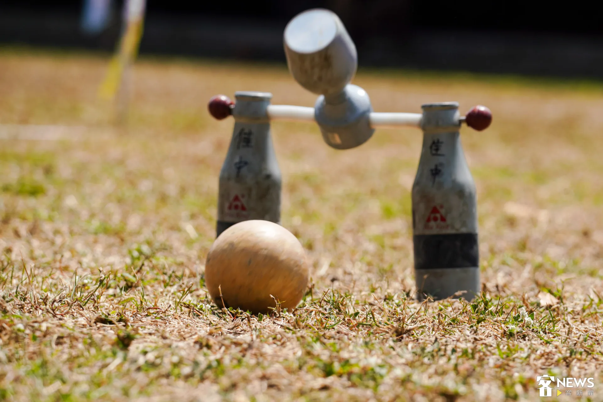 終於進球!朱愷元攝