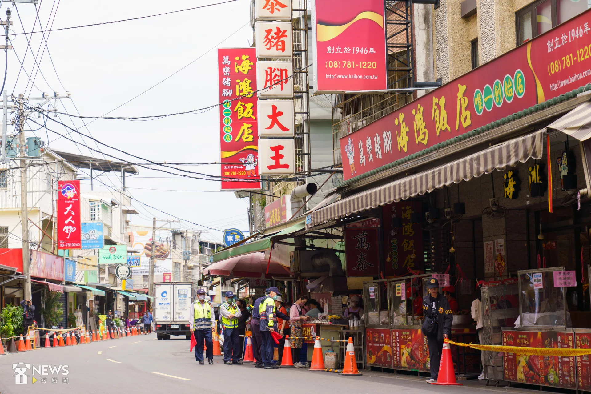 萬巒以豬腳聞名。洪藝晅攝（資料照）