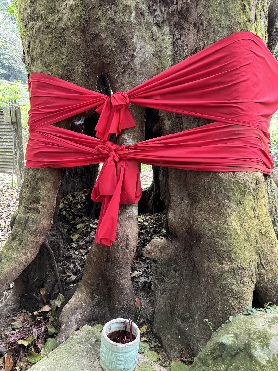 新竹縣峨眉鄉七星村神木伯公。滾回家工作室提供