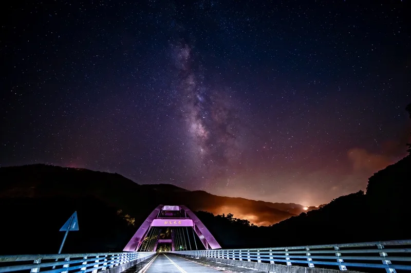 拉拉山申請認證　桃園打造台灣首座國際暗空勝地