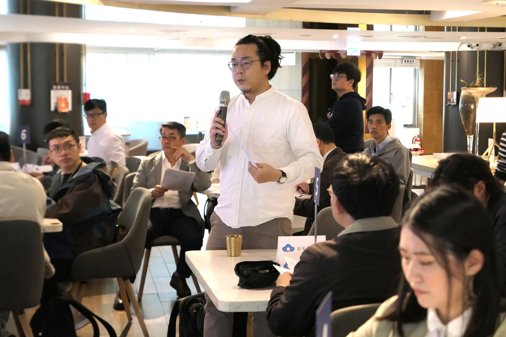 客家青年委員對於長者照護、客語推廣、客家藝文等面向提出政策意見。客家委員會提供