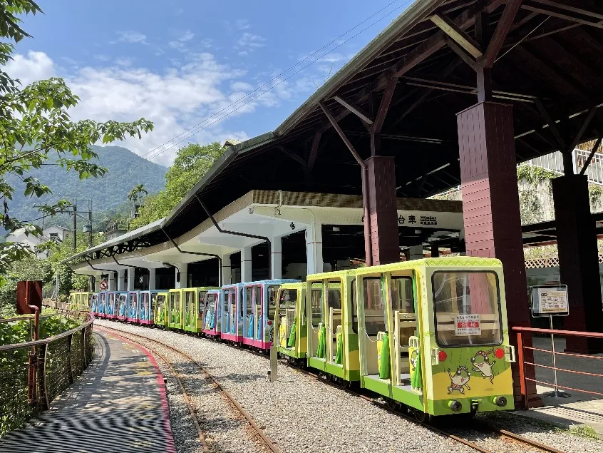 烏來台車。林保署新竹分署提供