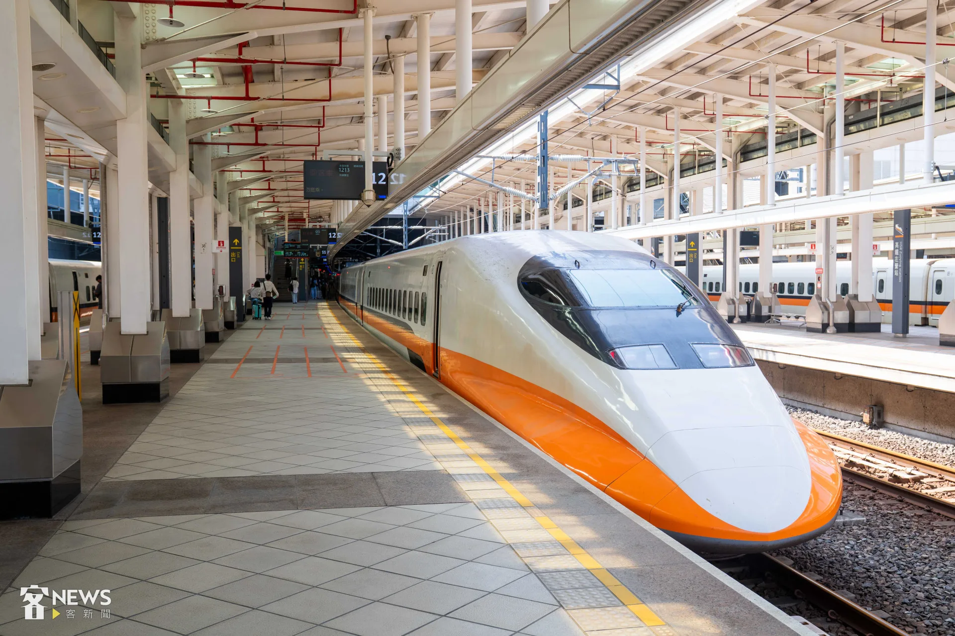 台灣高速鐵路股份有限公司推5月會員平日搭乘點數加贈10％。李台源攝，資料照