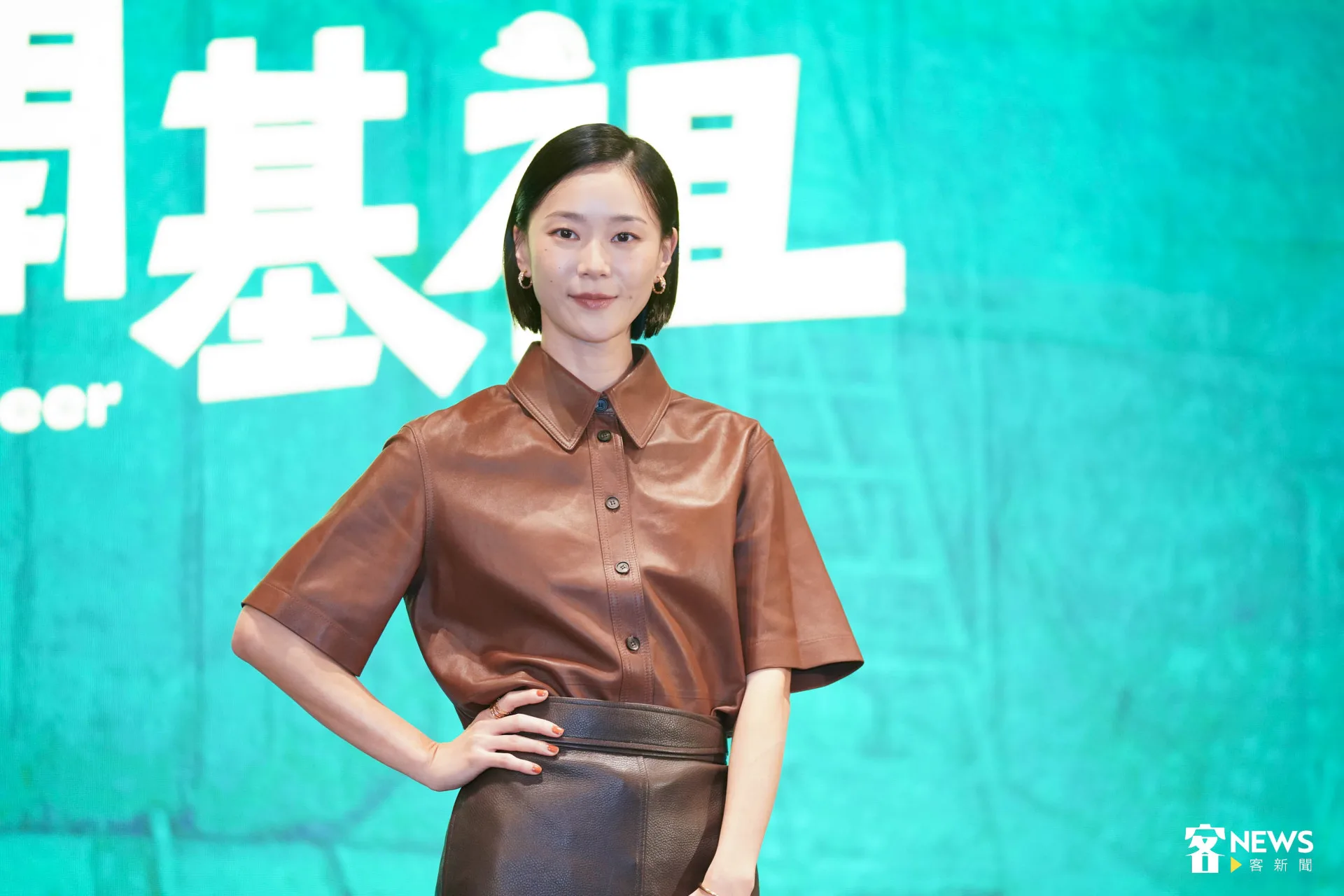 鍾瑶飾演工地主任黃美莉，劇中為全省第一位女性工地主任，內心壓力大，在工作中求有好表現。范修語攝