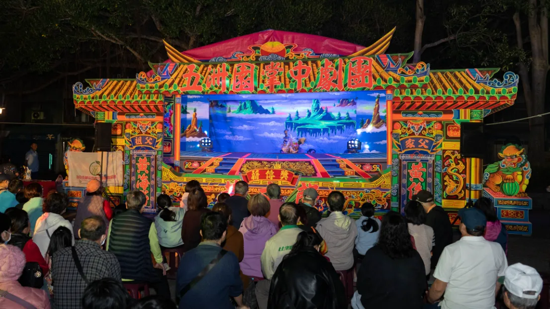 薪傳獎得主領銜主演　五洲園掌中劇團演繹「客家草龍傳說」