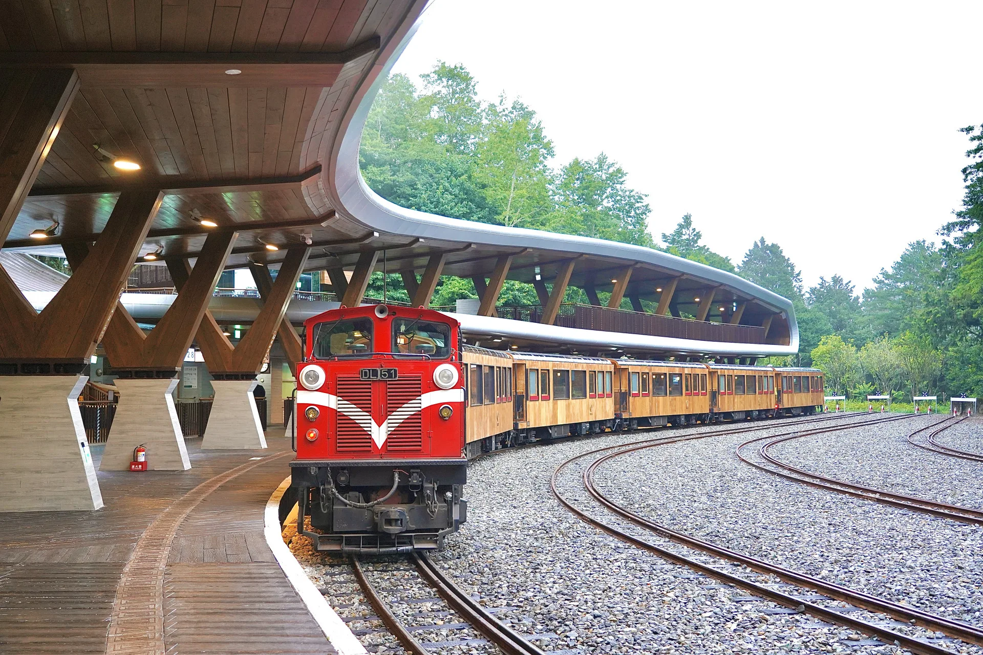 運用Taiwan PASS可輕鬆預約熱門的阿里山林業鐵路。觀光署提供