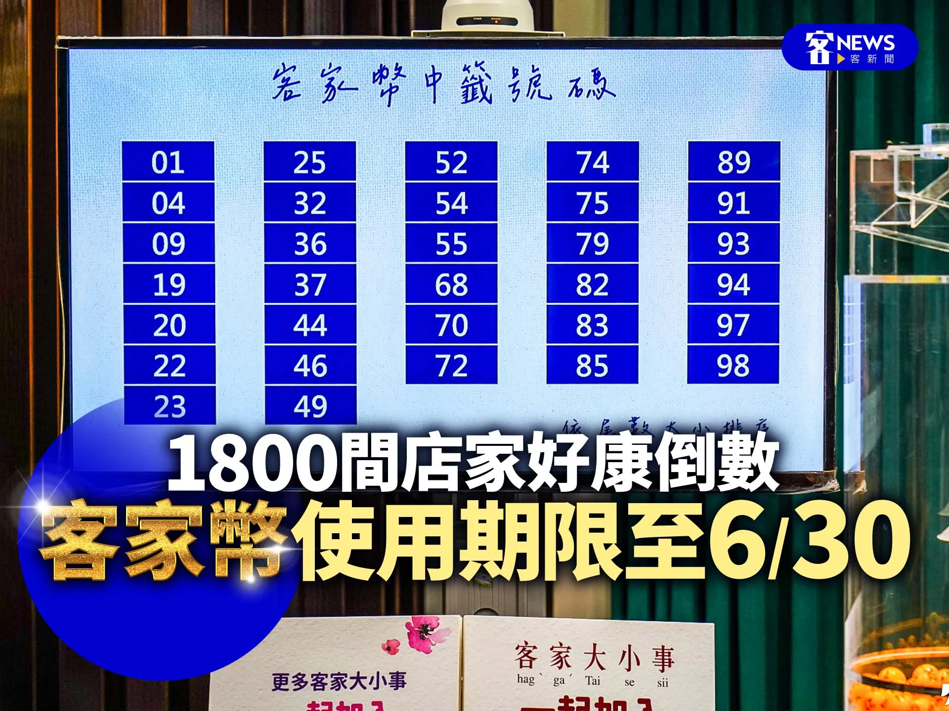 「客家幣」使用期限至6/30　1800間店家好康倒數